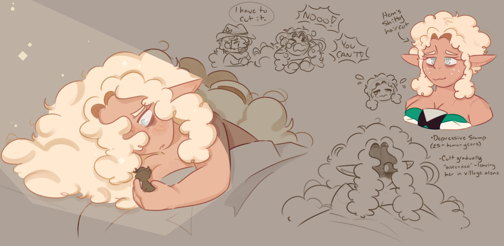 DnD AU Doodles