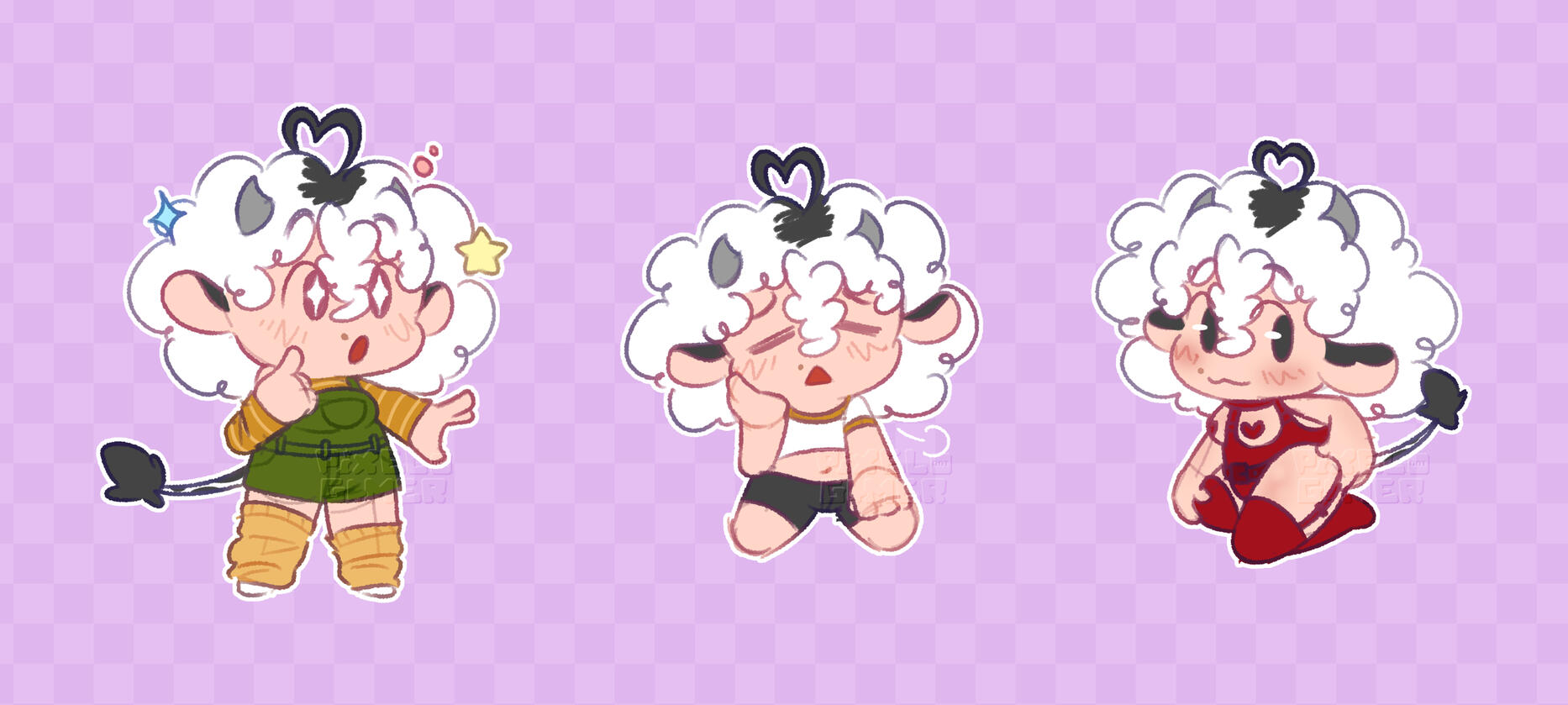 Mel Scribble Chibi's (OC, 2025)