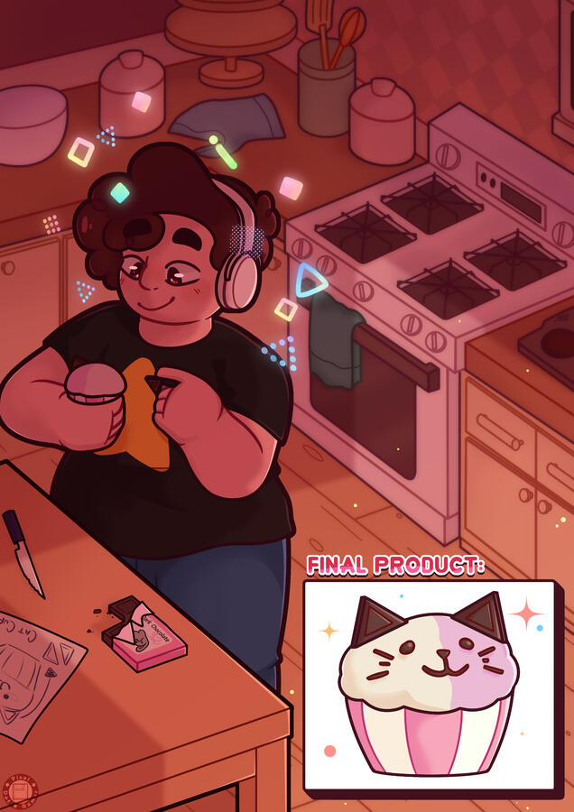 Steven Universe Zine Page (2023)